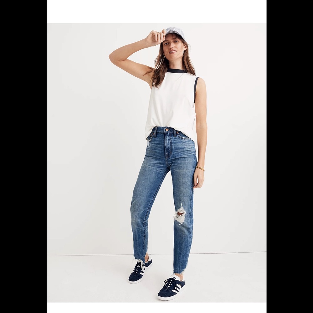 Madewell The Perfect Summer Jean: Destructed Edition